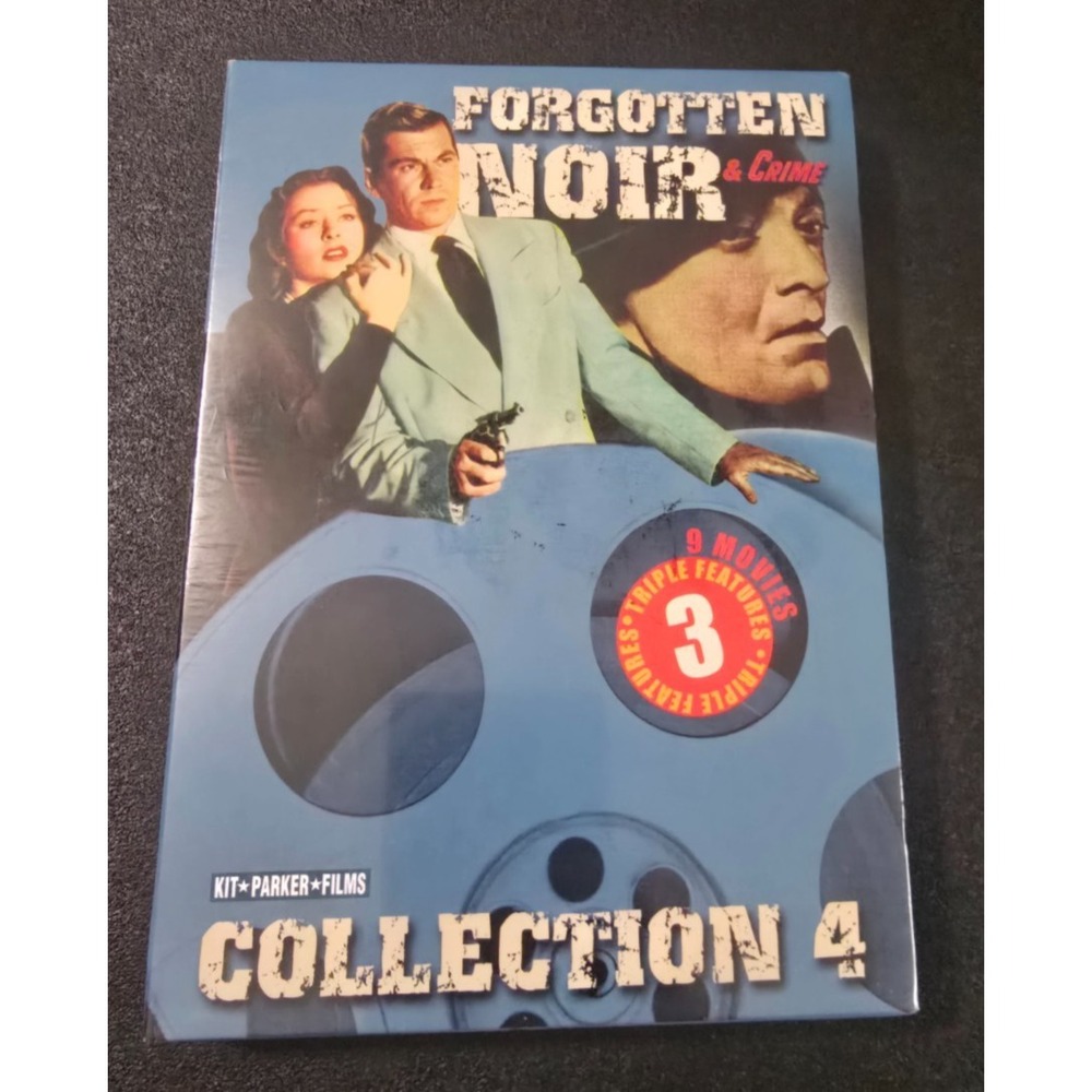 Forgotten Noir & Crime: Collection 4 / 3 Triple Features (9 Movies)